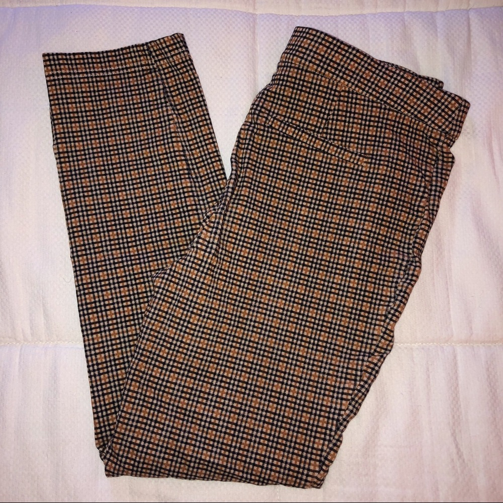 Plaid pants